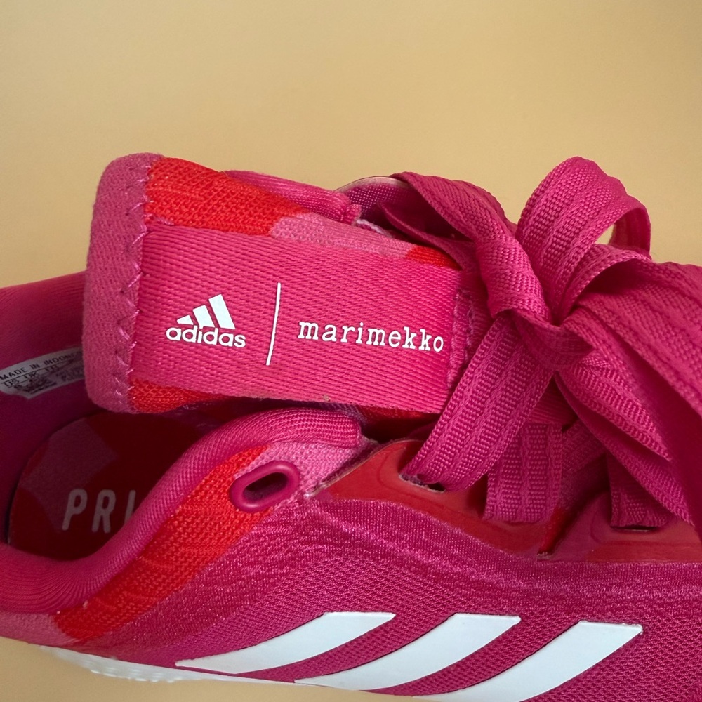 Adidas Marimekko - Edge Lux - Primegreen - Women's  Fuchsia and Red Sneakers - Picture 10 of 10